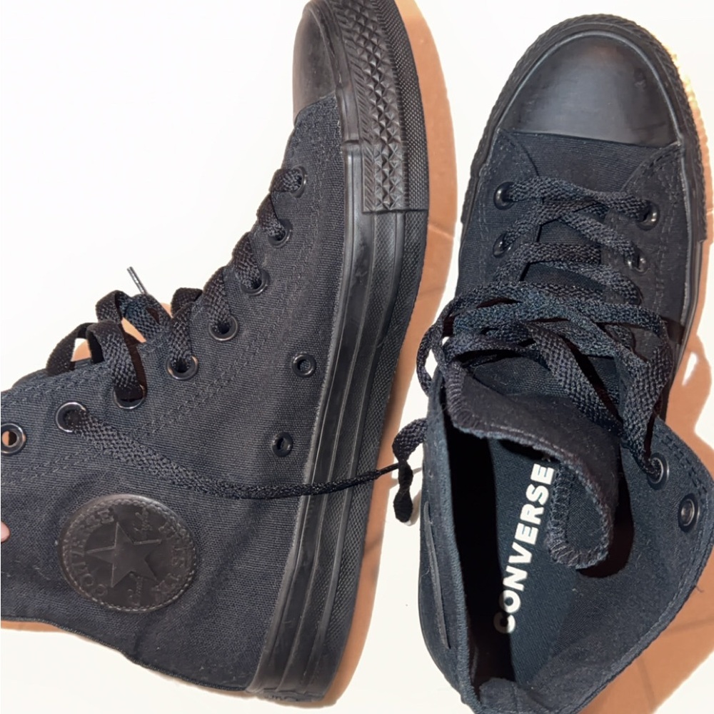 (SOLD) Converse Black High Top Sneakers